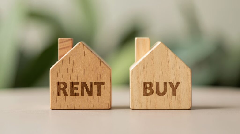 Renting vs buying, what does the maths actually look like?